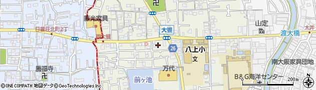 大阪府堺市美原区大饗149周辺の地図