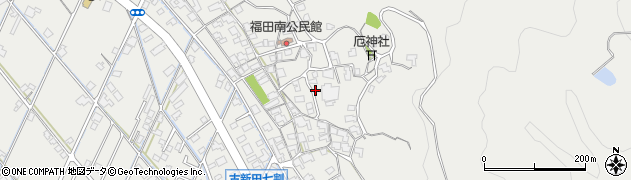 岡山県倉敷市福田町（福田）周辺の地図