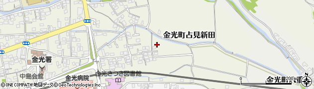 岡山県浅口市金光町占見新田838周辺の地図