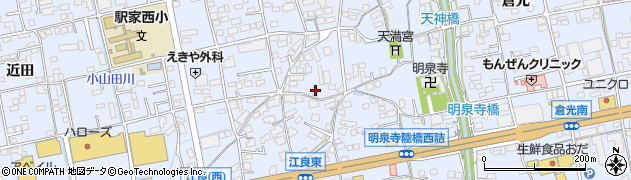 広島県福山市駅家町倉光603周辺の地図