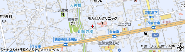 広島県福山市駅家町倉光316周辺の地図