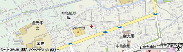 岡山県浅口市金光町占見新田530周辺の地図