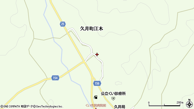 〒722-1304 広島県三原市久井町江木の地図