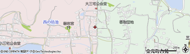 岡山県浅口市金光町地頭下886周辺の地図