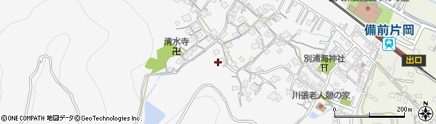 岡山県岡山市南区川張770周辺の地図