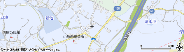岡山県浅口市鴨方町小坂西4234周辺の地図
