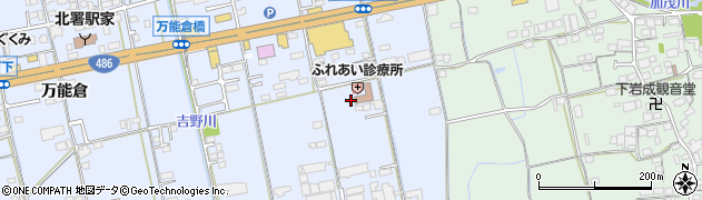 広島県福山市駅家町万能倉97周辺の地図