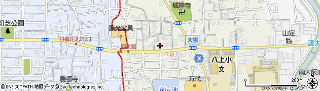 大阪府堺市美原区大饗333周辺の地図