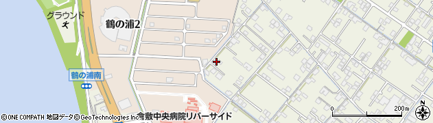 岡山県倉敷市連島町鶴新田200周辺の地図