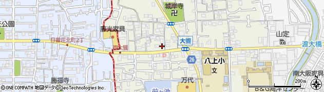 大阪府堺市美原区大饗151周辺の地図