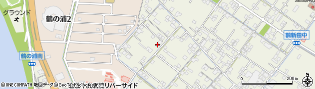 岡山県倉敷市連島町鶴新田193周辺の地図