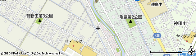 岡山県倉敷市連島町鶴新田3153周辺の地図