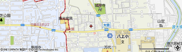 大阪府堺市美原区大饗331周辺の地図