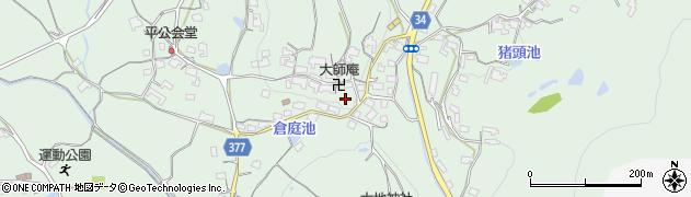 岡山県笠岡市東大戸周辺の地図
