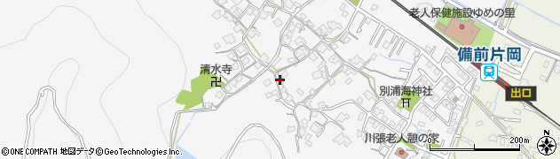 岡山県岡山市南区川張794周辺の地図