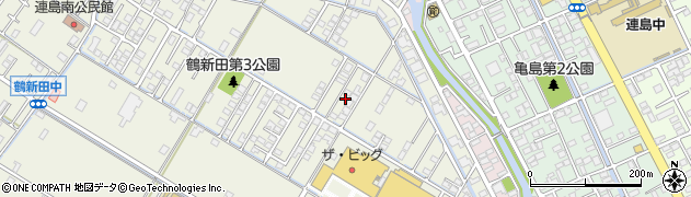 岡山県倉敷市連島町鶴新田1046-5周辺の地図