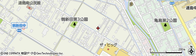 岡山県倉敷市連島町鶴新田1049周辺の地図