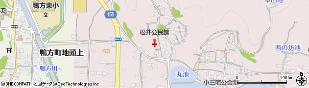 岡山県浅口市鴨方町益坂1491周辺の地図
