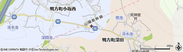 岡山県浅口市鴨方町小坂西5054周辺の地図