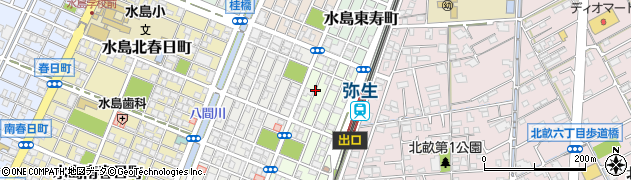 岡山県倉敷市水島東弥生町12周辺の地図