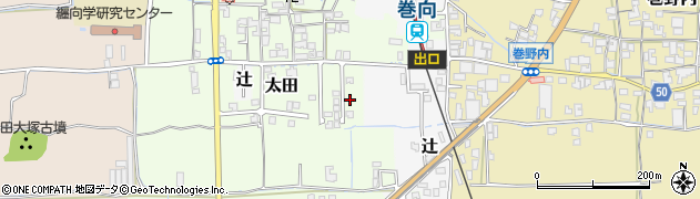 奈良県桜井市太田102周辺の地図