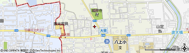 大阪府堺市美原区大饗153周辺の地図
