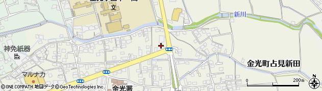 岡山県浅口市金光町占見新田673周辺の地図