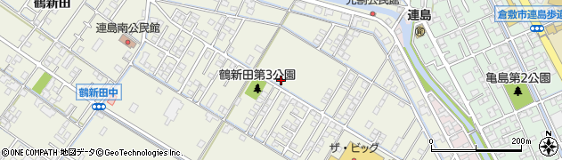 岡山県倉敷市連島町鶴新田1060周辺の地図