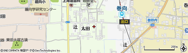奈良県桜井市太田103周辺の地図