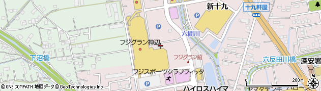 広島県福山市神辺町（新道上）周辺の地図