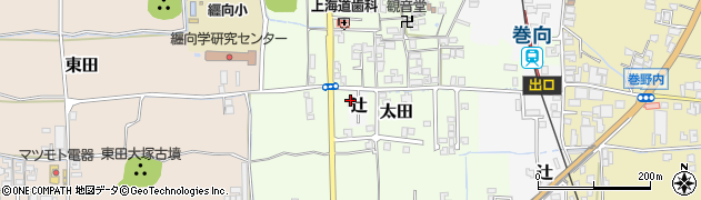 奈良県桜井市太田211周辺の地図