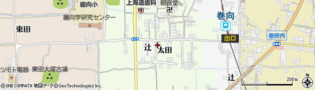 奈良県桜井市太田116周辺の地図