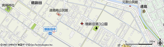岡山県倉敷市連島町鶴新田1095-7周辺の地図