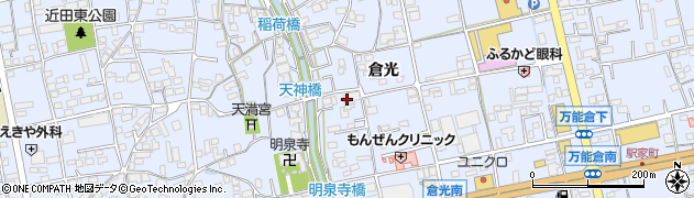 広島県福山市駅家町倉光328周辺の地図