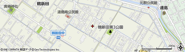 岡山県倉敷市連島町鶴新田1095周辺の地図