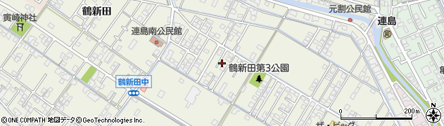 岡山県倉敷市連島町鶴新田1095-6周辺の地図