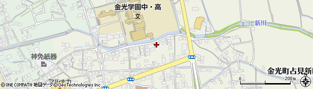 岡山県浅口市金光町占見新田665周辺の地図