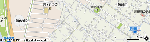 岡山県倉敷市連島町鶴新田173周辺の地図