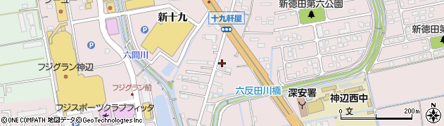 広島県福山市神辺町十九軒屋24周辺の地図