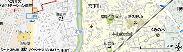 大阪府堺市西区宮下町周辺の地図