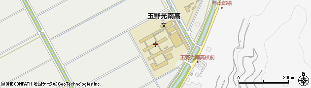 岡山県立玉野光南高等学校周辺の地図