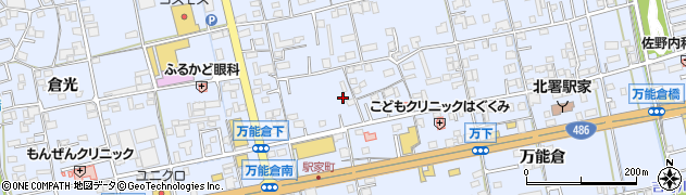広島県福山市駅家町万能倉1108周辺の地図
