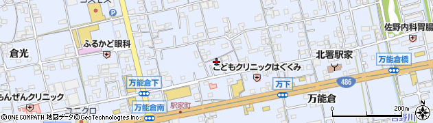 広島県福山市駅家町万能倉935周辺の地図