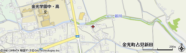 岡山県浅口市金光町占見新田939-4周辺の地図