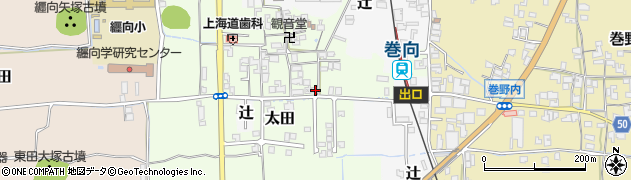 奈良県桜井市太田177周辺の地図