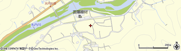 広島県広島市佐伯区湯来町大字下周辺の地図