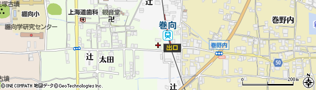 奈良県桜井市太田186周辺の地図