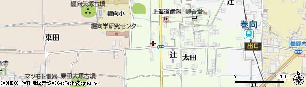 奈良県桜井市太田147周辺の地図