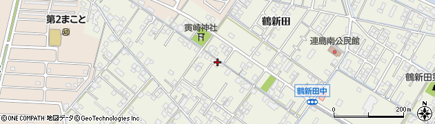 岡山県倉敷市連島町鶴新田851周辺の地図