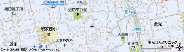 広島県福山市駅家町倉光550周辺の地図